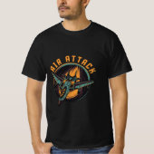 空襲 Tシャツ (正面)