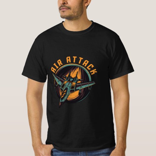 空襲 Tシャツ (正面)