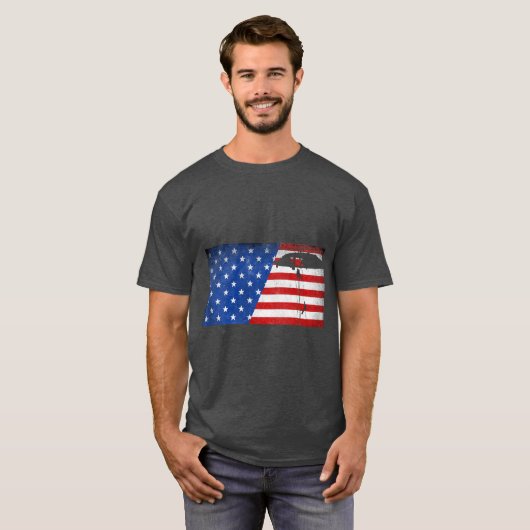 空襲 Tシャツ (正面フル)