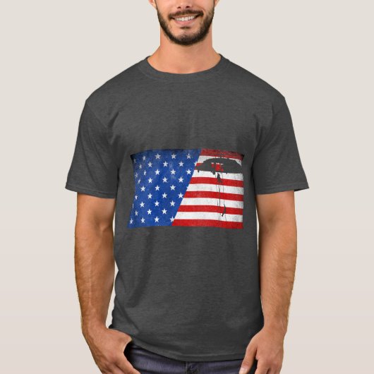 空襲 Tシャツ (正面)