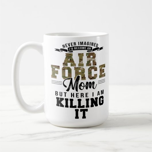 空誇りを持った軍母が殺すおもしろい軍隊 コーヒーマグカップ (左)