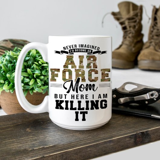 空誇りを持った軍母が殺すおもしろい軍隊 コーヒーマグカップ