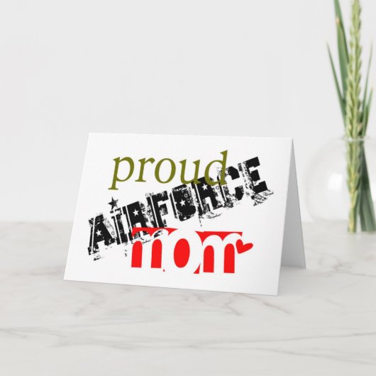 空誇りを持った軍母 カード (正面)