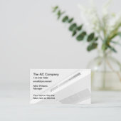 空調サービスの名刺 名刺 (スタンド正面)