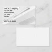 空調サービスの名刺 名刺 (正面/裏面)