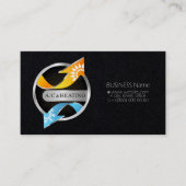 空調冷房 名刺 (正面)