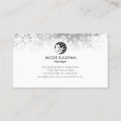 空調加熱冷却スノーフレーク 名刺 (裏面)