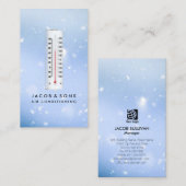 空調加熱冷却ビジネスカード 名刺 (正面/裏面)