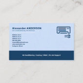 空調補修サービス 名刺 (裏面)