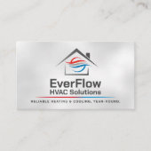 空調設備サービス 名刺 (正面)