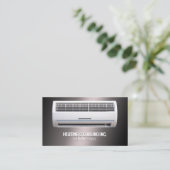 空調青銅 名刺 (スタンド正面)