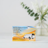 空調HVAC名刺 名刺 (スタンド正面)