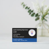 空調HVAC名刺 名刺 (スタンド正面)