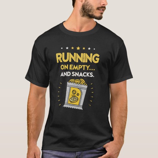空走の上に…スナック Tシャツ (正面)