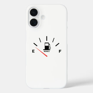 空走ミームTシャツの iPhone 16ケース