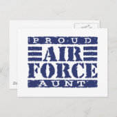 空軍おばさん ポストカード (正面/裏面)