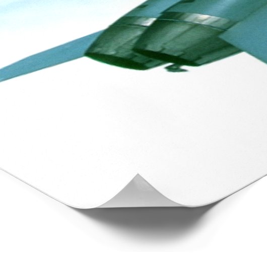 空軍によるサンタクロースの追跡 ポスター (角)