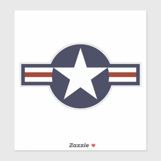 空軍のロゴ シール (シート)