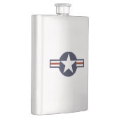 空軍のロゴ フラスク (右)