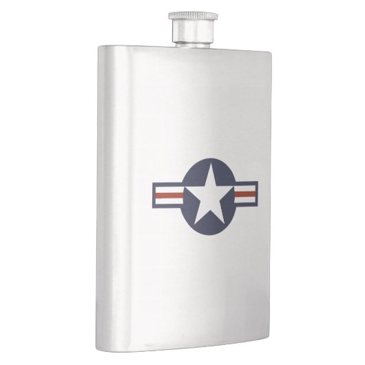 空軍のロゴ フラスク (右)