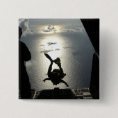 空軍の予備戦闘員 缶バッジ (正面)