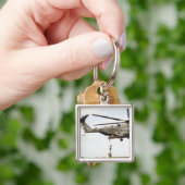 空軍の分隊が戦闘インサートを実施4 キーホルダー (手)