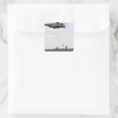 空軍の分隊が戦闘インサートを行う スクエアシール (バッグ)