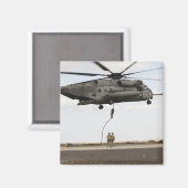 空軍の分隊戦闘機が戦闘用インサート3を実施 マグネット (正面/裏面)