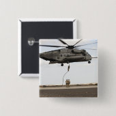 空軍の分隊戦闘機が戦闘用インサート3を実施 缶バッジ (正面&裏面)