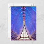 空軍アカデミーチャペル1 ポストカード (正面/裏面)