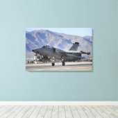 空軍イタリアンAMX戦闘機 キャンバスプリント (インサイチュ (ウッドフロア))