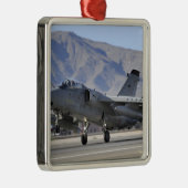 空軍イタリアンAMX戦闘機 メタルオーナメント (右)