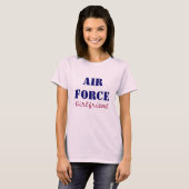 空軍ガールフレンド Tシャツ (正面フル)