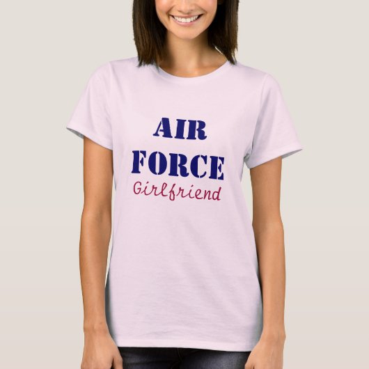 空軍ガールフレンド Tシャツ (正面)