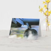 空軍グリーティングカード カード (黄色い花)