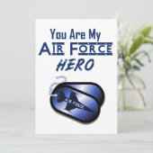 空軍グリーティングカード シーズンカード (スタンド正面)