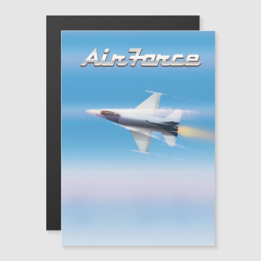空軍ジェットポスター (正面/裏面)