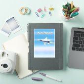 空軍ジェットポスター シール (iPadカバー)