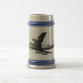 空軍ジェット機 ビールジョッキ (中央)