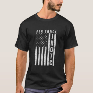 空軍ジュニアROTC USAF JROTC USA国旗カッコいいGIF Tシャツ