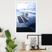 空軍ビーチクラフト18 / C45 ポスター (ホームオフィス)