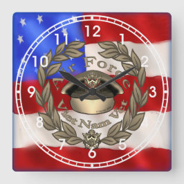 空軍ベトナムベットクロック ラウンド壁時計
