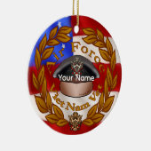 空軍ベトナム戦争従軍記念オーナメント セラミックオーナメント (右)