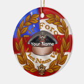 空軍ベトナム戦争従軍記念オーナメント セラミックオーナメント (左)