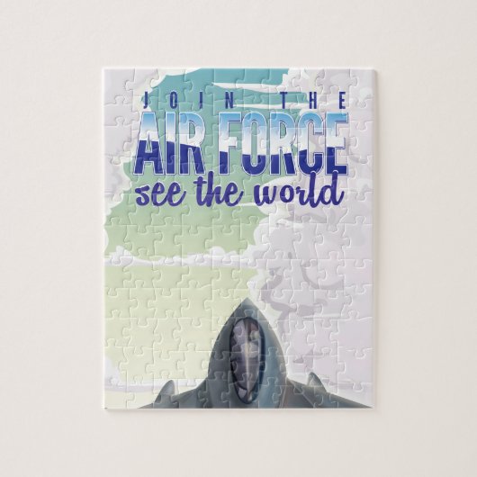 空軍ポスターに参加する ジグソーパズル (縦)