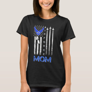 空軍マママシャツ、USAFマママティー、女性の日Gif Tシャツ