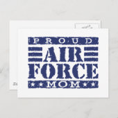 空軍ママ ポストカード (正面/裏面)