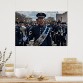 空軍マーチングバンド ポスター (キッチン)