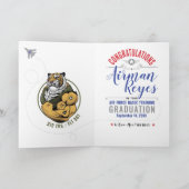 空軍基本訓練319タイガース卒業 カード (内部)