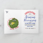 空軍基本訓練320ゲーターBMT卒業 カード (内部)